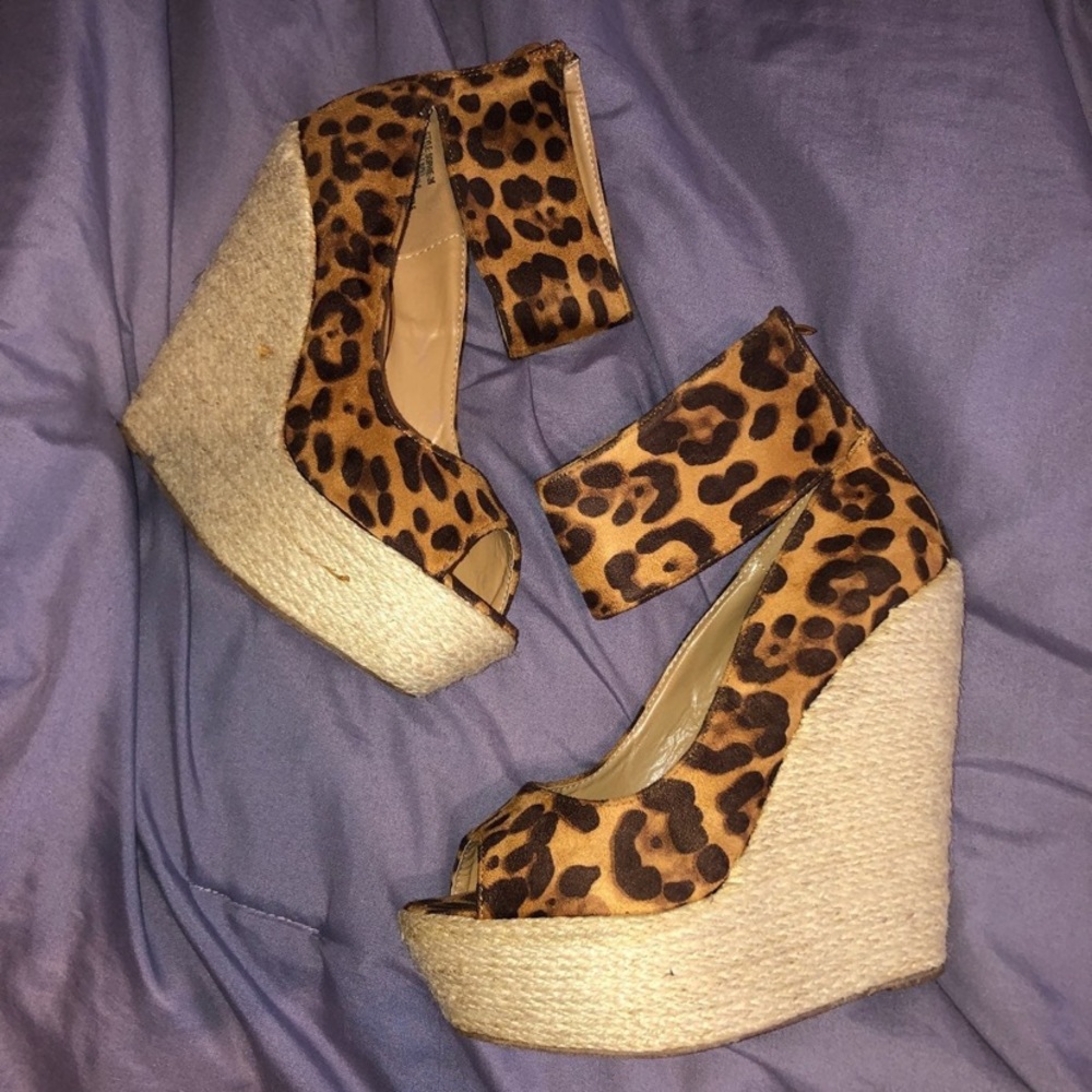 Rue 21 Cheetah Platform Heels
